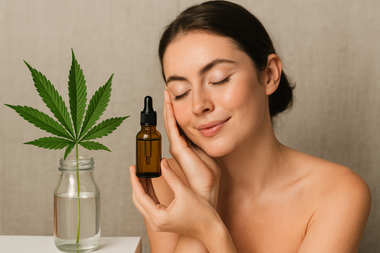 A Holistic Guide to Hemp-Powered Self-Care – book cover or guide illustration