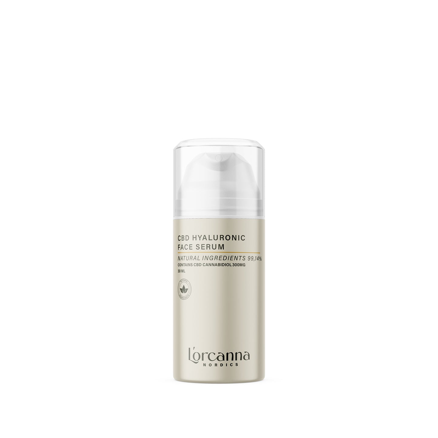 CBD Hyaluronic Face Serum – skincare bottle for facial hydration